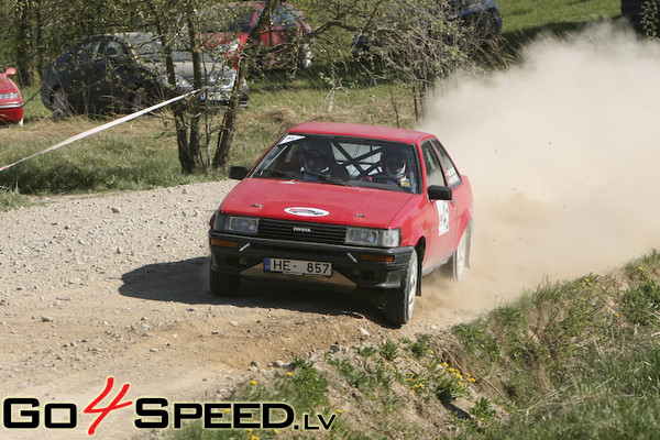 Rallijsprints Kalnamuiža 2009