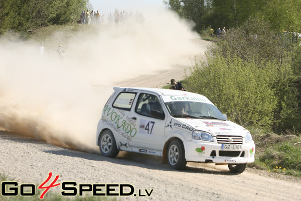 Rallijsprints Kalnamuiža 2009