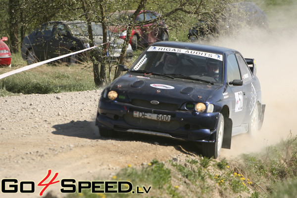 Rallijsprints Kalnamuiža 2009