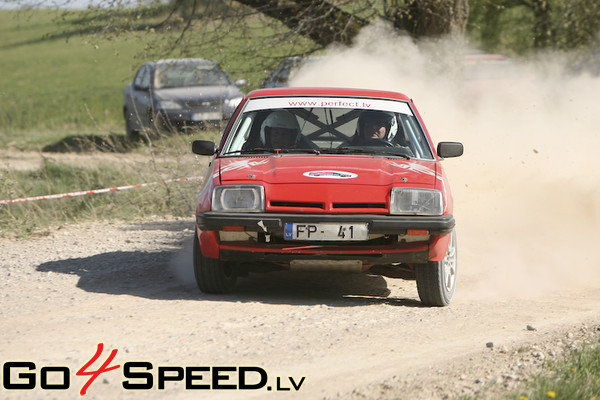 Rallijsprints Kalnamuiža 2009