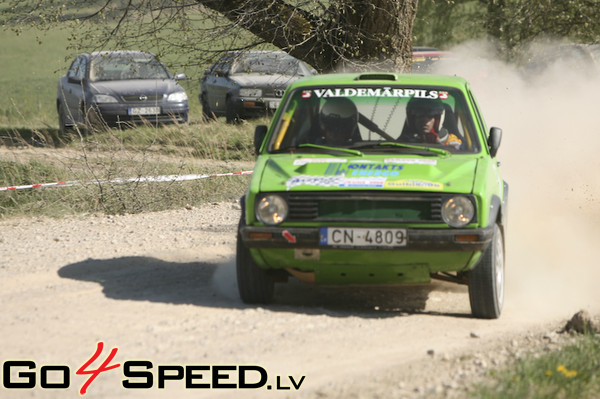 Rallijsprints Kalnamuiža 2009