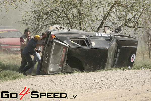 Rallijsprints Kalnamuiža 2009