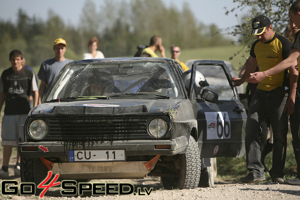 Rallijsprints Kalnamuiža 2009