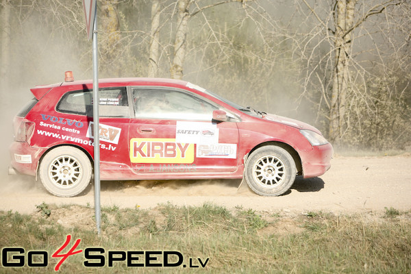 Rallijsprints Kalnamuiža 2009