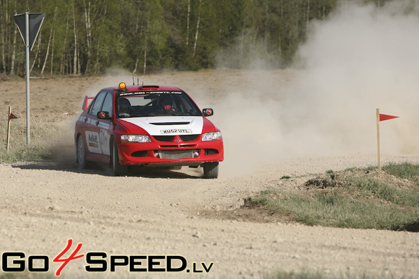 Rallijsprints Kalnamuiža 2009