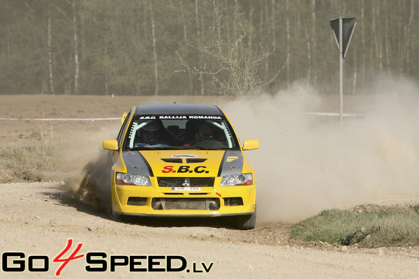 Rallijsprints Kalnamuiža 2009