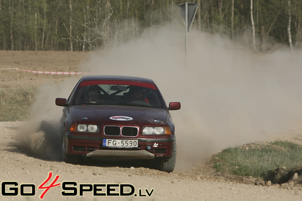 Rallijsprints Kalnamuiža 2009