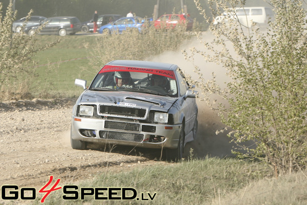 Rallijsprints Kalnamuiža 2009