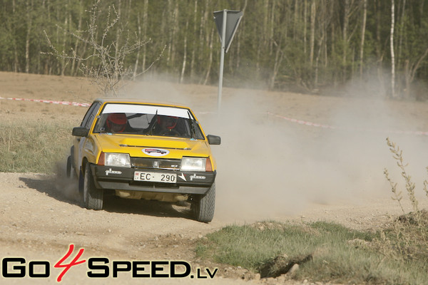 Rallijsprints Kalnamuiža 2009