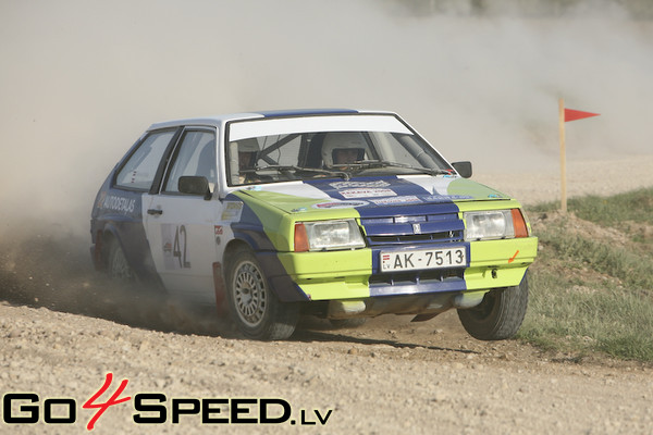 Rallijsprints Kalnamuiža 2009