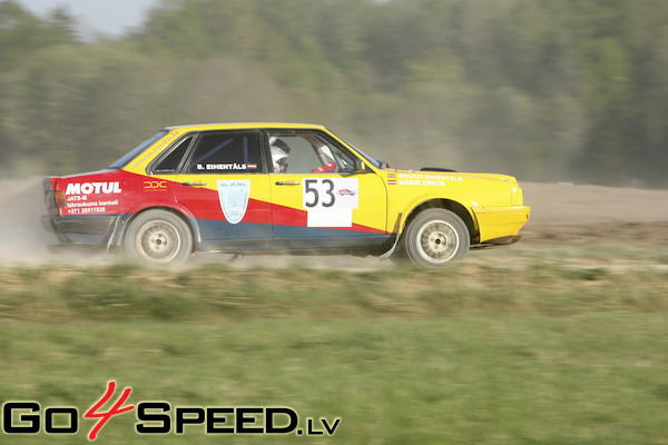 Rallijsprints Kalnamuiža 2009