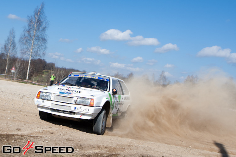 Rallijsprints Kalnamuiža 2013