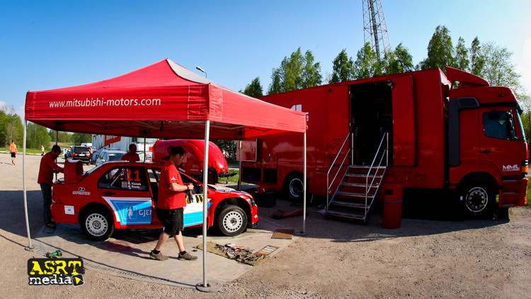 Rally Talsi 2013 Shakedown