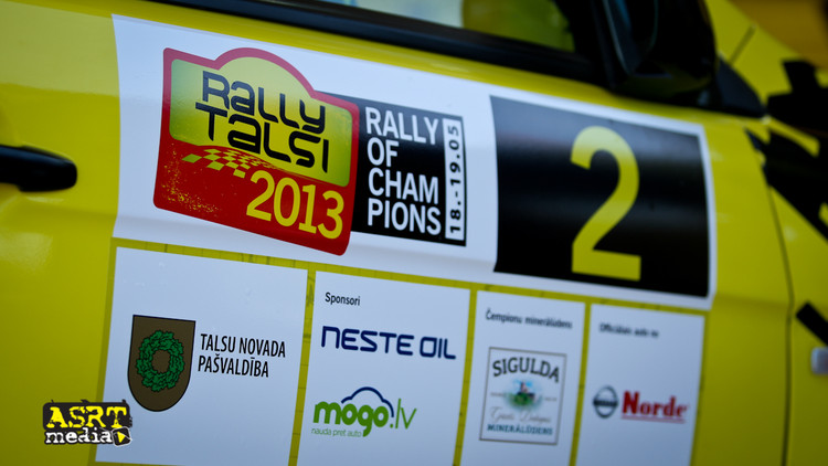 Rally Talsi 2013 Shakedown