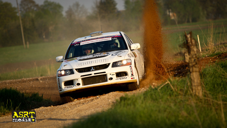 Rally Talsi 2013 Shakedown