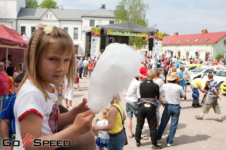 Rally Talsi 2013 atklāšana