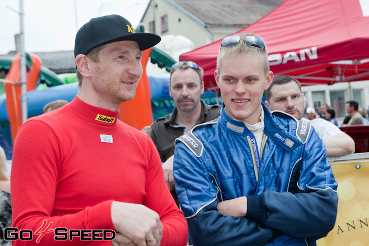 Rally Talsi 2013 atklāšana