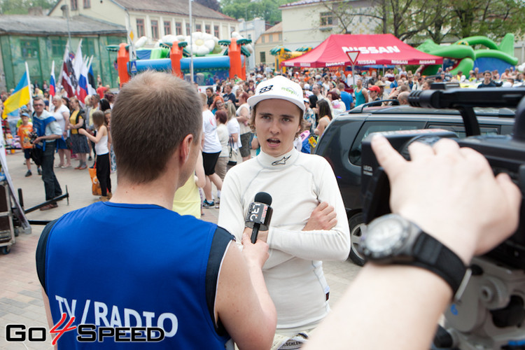 Rally Talsi 2013 atklāšana