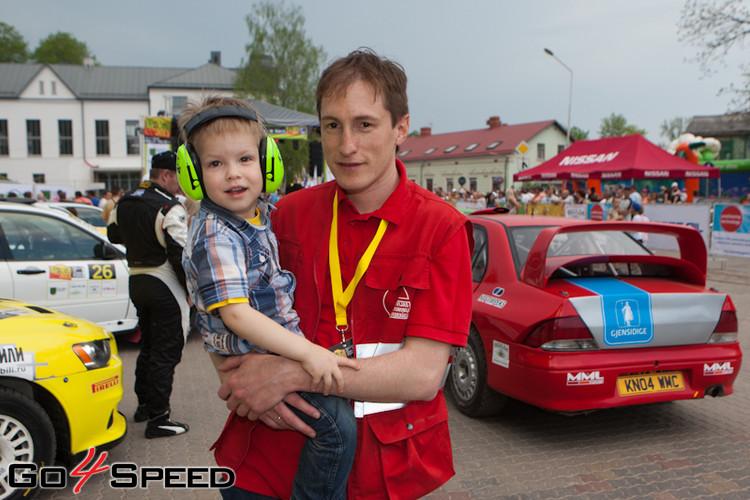 Rally Talsi 2013 atklāšana