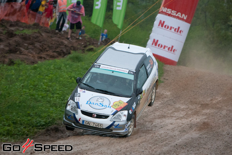 Rally Talsi 2013 1.diena