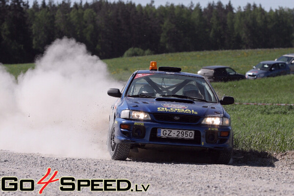 Rallijsprints Tengtools Rally Madona 2009