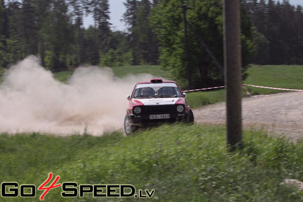 Rallijsprints Tengtools Rally Madona 2009