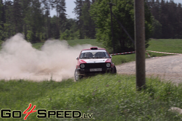 Rallijsprints Tengtools Rally Madona 2009