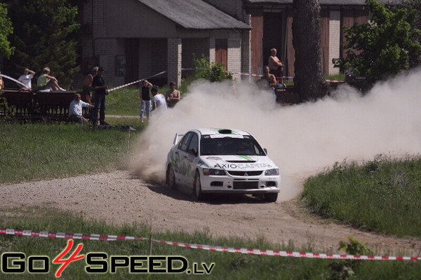 Rallijsprints Tengtools Rally Madona 2009