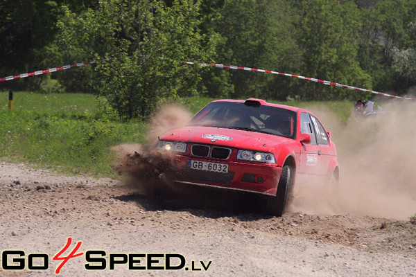 Rallijsprints Tengtools Rally Madona 2009