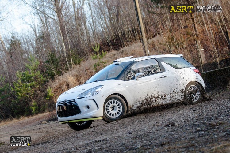 ASRT izrāda savu jauno Citroën DS3 R3T 