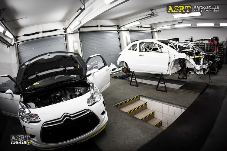 ASRT izrāda savu jauno Citroën DS3 R3T 