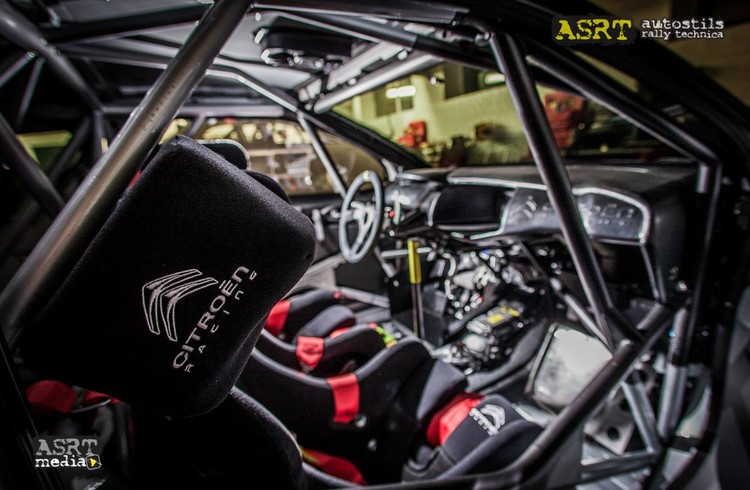 ASRT izrāda savu jauno Citroën DS3 R3T 