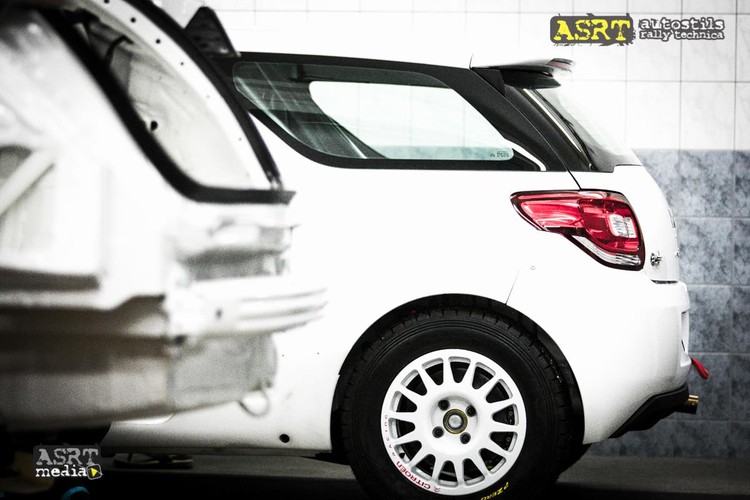 ASRT izrāda savu jauno Citroën DS3 R3T 