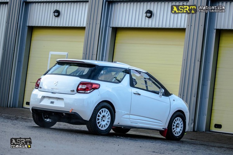 ASRT izrāda savu jauno Citroën DS3 R3T 