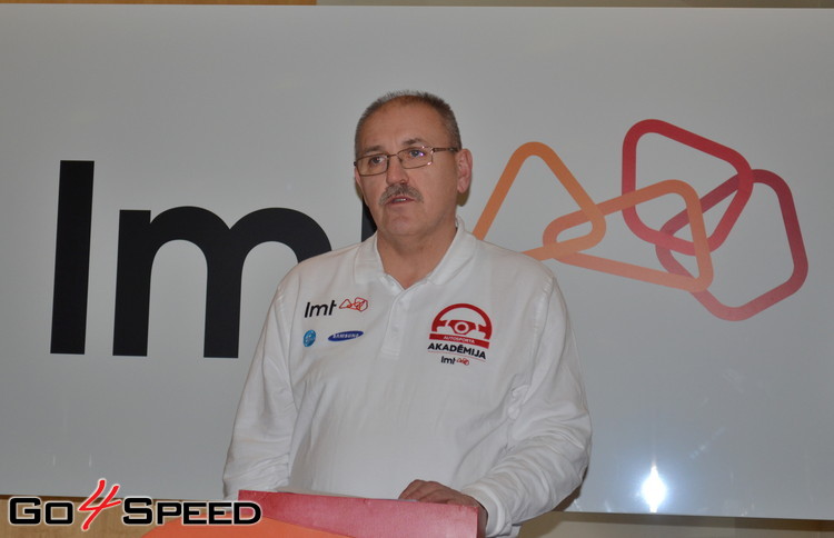 "LMT Autosporta akadēmijas" rallija komandas prezentācija