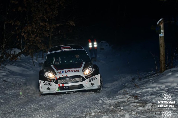 Polijas čempions Liepājas rallijam gatavojas dziļā sniegā