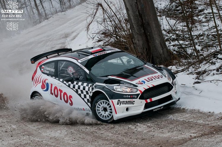 Polijas čempions Liepājas rallijam gatavojas dziļā sniegā