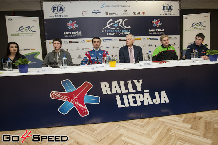 Rally Liepāja preses konference