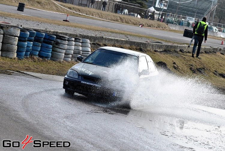 Rallija Supersprinta 1.posms "Ziema Biķerniekos"