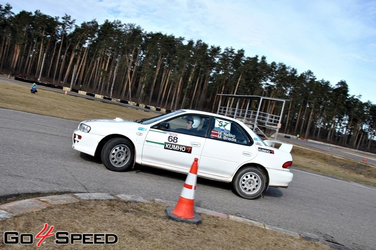 Rallija Supersprinta 1.posms "Ziema Biķerniekos"