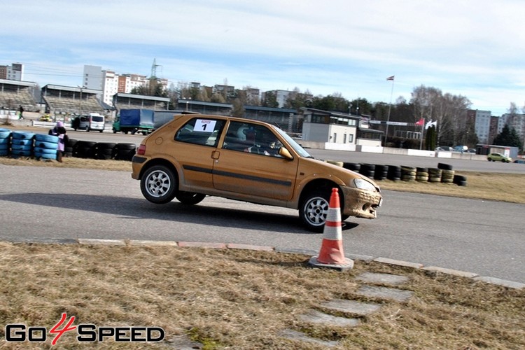 Rallija Supersprinta 1.posms "Ziema Biķerniekos"