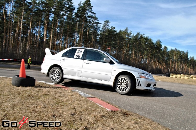 Rallija Supersprinta 1.posms "Ziema Biķerniekos"