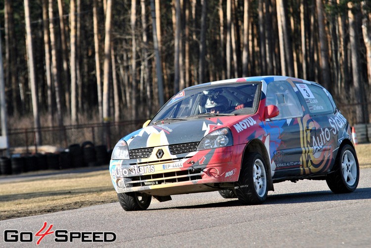 Rallija Supersprinta 1.posms "Ziema Biķerniekos"