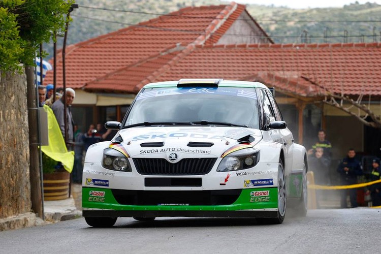 Krāšņais un saulainais Grieķijas ERČ rallijs