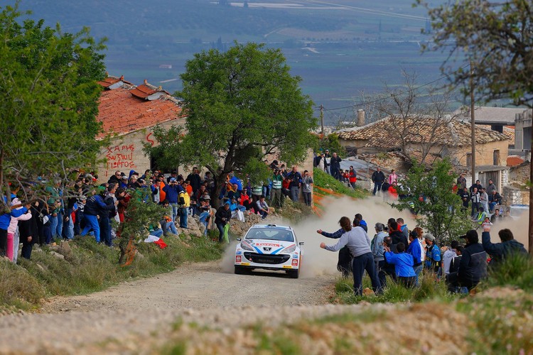 Krāšņais un saulainais Grieķijas ERČ rallijs