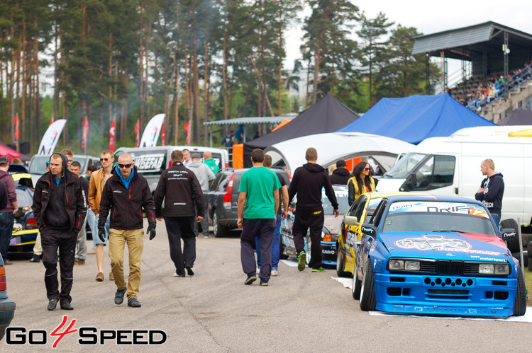 Latvijas drifta sezonas atklāšana Biķernieku trasē