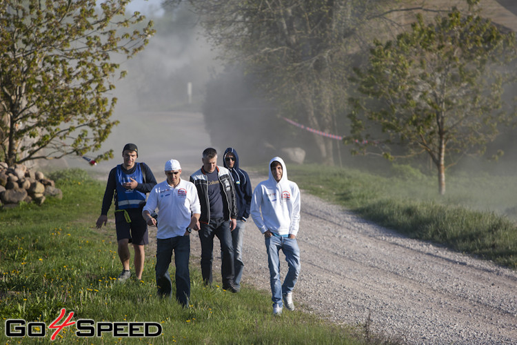 "Rally Talsi" testa ātrumposms