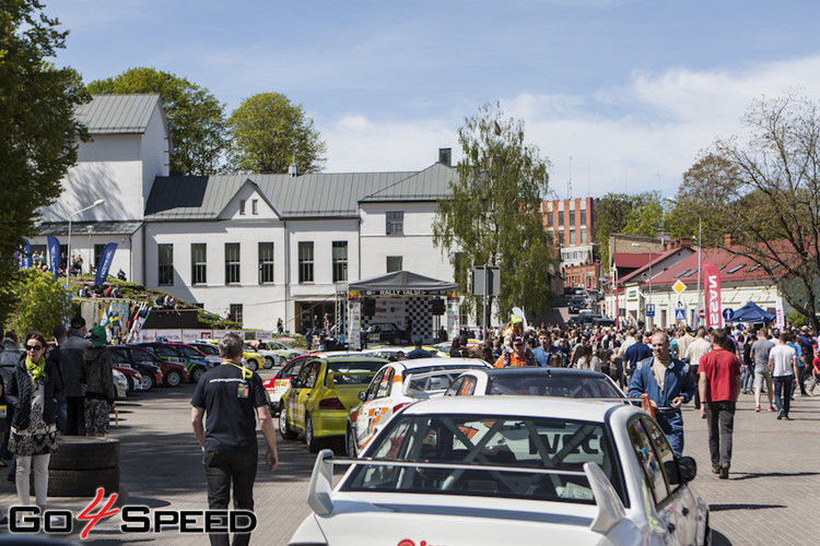 Rally Talsi 2014 atklāšana