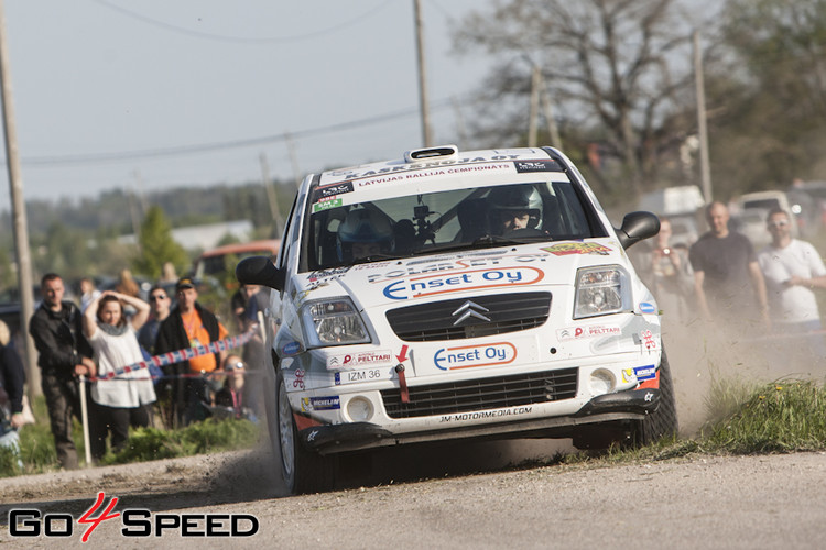 Rally Talsi 2014 1.diena