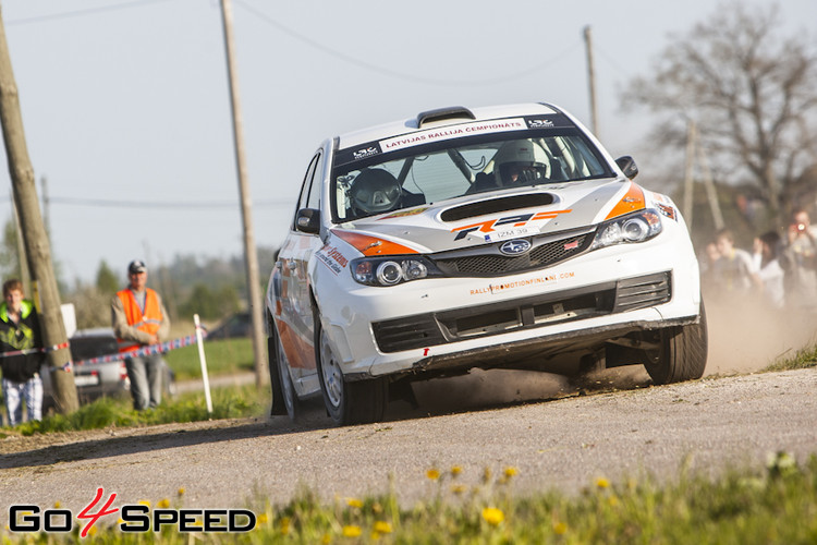 Rally Talsi 2014 1.diena